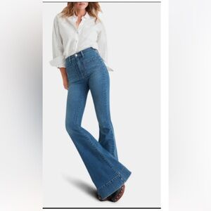 Veronica Beard Indigo Flare Jeans